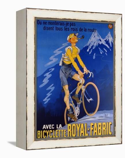 Poster Advertising Cycles 'Royal-Fabric', 1910-Michel, called Mich Liebeaux-Framed Premier Image Canvas