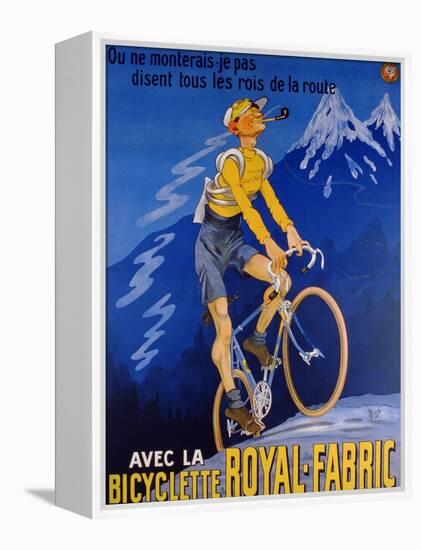 Poster Advertising Cycles 'Royal-Fabric', 1910-Michel, called Mich Liebeaux-Framed Premier Image Canvas