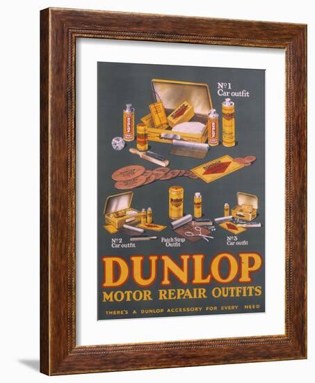 Poster Advertising Dunlop Products-null-Framed Giclee Print