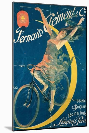 Poster Advertising 'Fernand Clement' Bicycles-Pal-Mounted Giclee Print