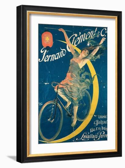 Poster Advertising 'Fernand Clement' Bicycles-Pal-Framed Giclee Print