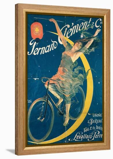 Poster Advertising 'Fernand Clement' Bicycles-Pal-Framed Premier Image Canvas