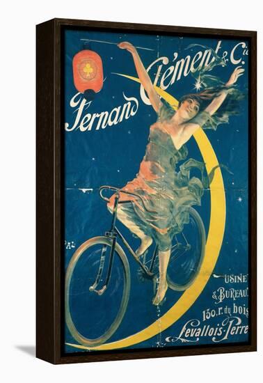 Poster Advertising 'Fernand Clement' Bicycles-Pal-Framed Premier Image Canvas