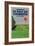 Poster Advertising Golfing Holidays in Biarritz, 1948-null-Framed Giclee Print