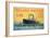 Poster Advertising 'Holland-America Line'-French School-Framed Premium Giclee Print