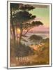 Poster Advertising Hyeres, France, C.1900-Hugo D' Alesi-Mounted Giclee Print
