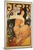 Poster Advertising 'Job', 1898-Alphonse Mucha-Mounted Giclee Print