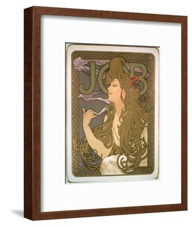 1897 Job Papers Poster by Alphonse Mucha Laminated Poster 24.5/" x 36.5/"