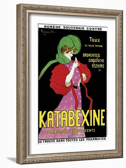 Poster Advertising 'Katabexine' Medicines, 1898-Leonetto Cappiello-Framed Giclee Print