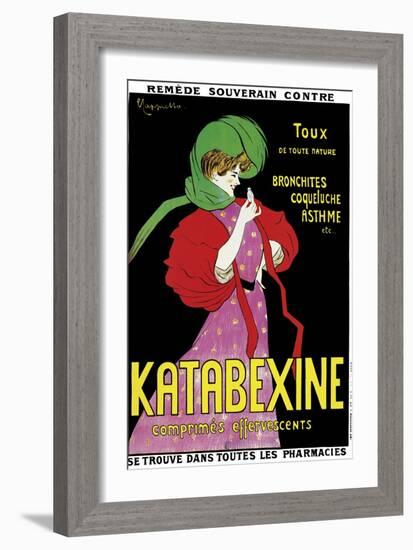 Poster Advertising 'Katabexine' Medicines, 1898-Leonetto Cappiello-Framed Giclee Print