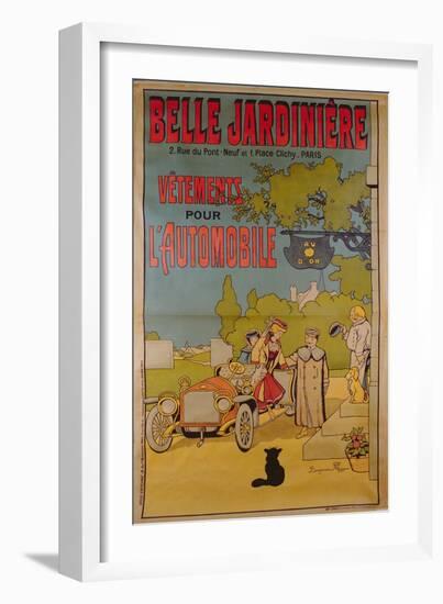 Poster Advertising 'La Belle Jardiniere' Department Store, 1922-Benjamin Rabier-Framed Giclee Print