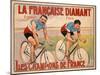 Poster Advertising 'La Francaise Diamant', C.1905-null-Mounted Giclee Print