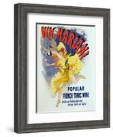 Poster Advertising "Mariani Wine", a Popular French Tonic Wine, 1894-Jules Chéret-Framed Giclee Print