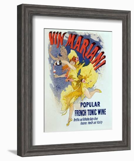 Poster Advertising "Mariani Wine", a Popular French Tonic Wine, 1894-Jules Chéret-Framed Giclee Print