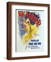 Poster Advertising "Mariani Wine", a Popular French Tonic Wine, 1894-Jules Chéret-Framed Giclee Print