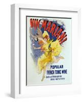 Poster Advertising "Mariani Wine", a Popular French Tonic Wine, 1894-Jules Chéret-Framed Giclee Print