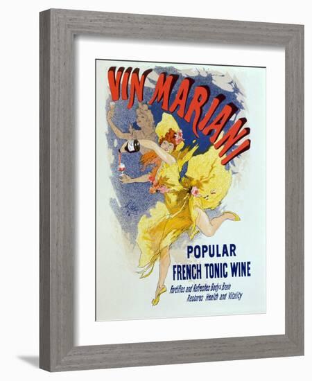 Poster Advertising "Mariani Wine", a Popular French Tonic Wine, 1894-Jules Chéret-Framed Giclee Print