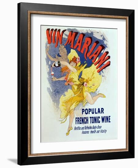 Poster Advertising "Mariani Wine", a Popular French Tonic Wine, 1894-Jules Chéret-Framed Giclee Print