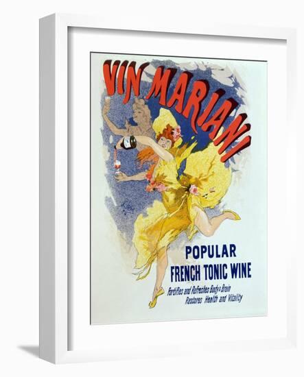 Poster Advertising "Mariani Wine", a Popular French Tonic Wine, 1894-Jules Chéret-Framed Giclee Print