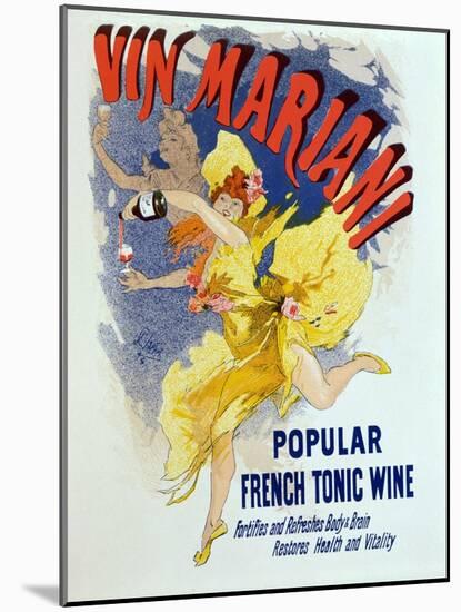 Poster Advertising "Mariani Wine", a Popular French Tonic Wine, 1894-Jules Chéret-Mounted Giclee Print