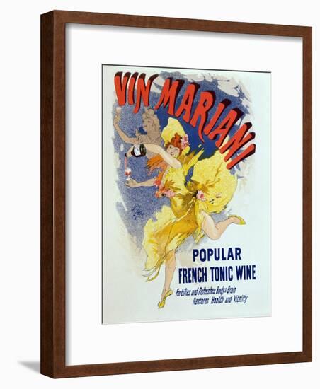 Poster Advertising "Mariani Wine", a Popular French Tonic Wine, 1894-Jules Chéret-Framed Giclee Print