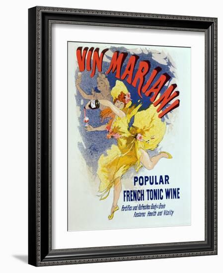 Poster Advertising "Mariani Wine", a Popular French Tonic Wine, 1894-Jules Chéret-Framed Giclee Print