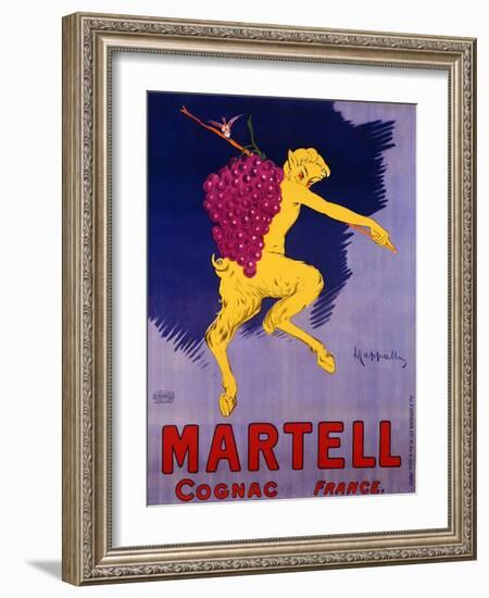 Poster Advertising Martell Cognac, C. 1920-Leonetto Cappiello-Framed Giclee Print