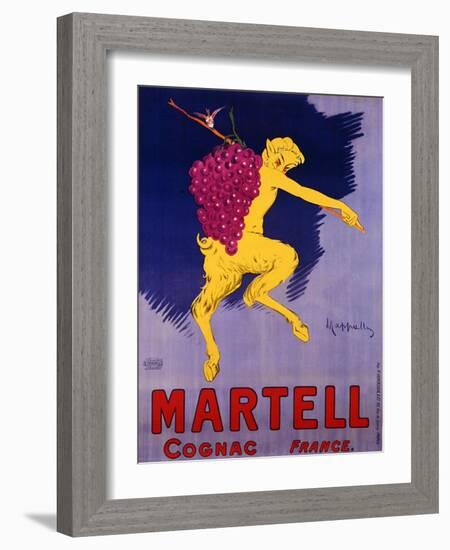 Poster Advertising Martell Cognac, C. 1920-Leonetto Cappiello-Framed Giclee Print