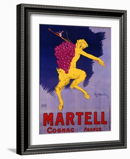 Poster Advertising Martell Cognac, C. 1920-Leonetto Cappiello-Framed Giclee Print