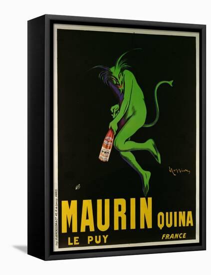 Poster Advertising 'Maurin Quina', Le Puy, France-Leonetto Cappiello-Framed Premier Image Canvas