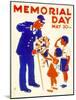 Poster Advertising Memorial Day on the 30th May, 1942-null-Mounted Giclee Print