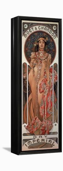 Poster Advertising 'Moet and Chandon Dry Imperial' Champagne, 1899-Alphonse Mucha-Framed Premier Image Canvas