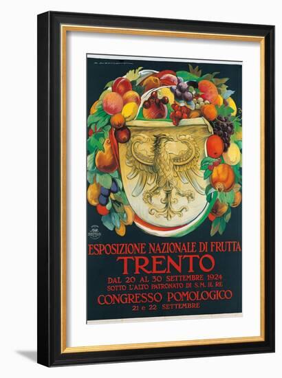 Poster Advertising National Fruit Exhibition-Marcello Dudovich Dudovich-Framed Art Print