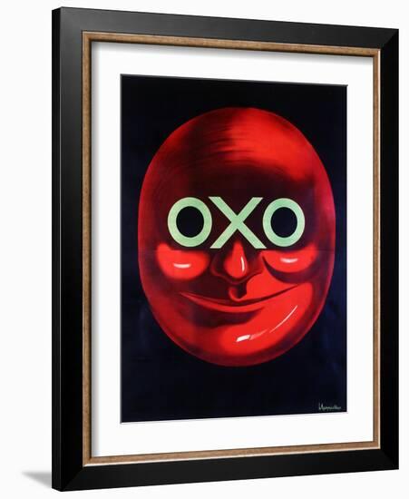 Poster Advertising Oxo, C. 1920-Leonetto Cappiello-Framed Giclee Print