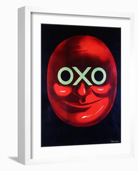 Poster Advertising Oxo, C. 1920-Leonetto Cappiello-Framed Giclee Print