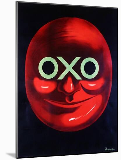 Poster Advertising Oxo, C. 1920-Leonetto Cappiello-Mounted Giclee Print