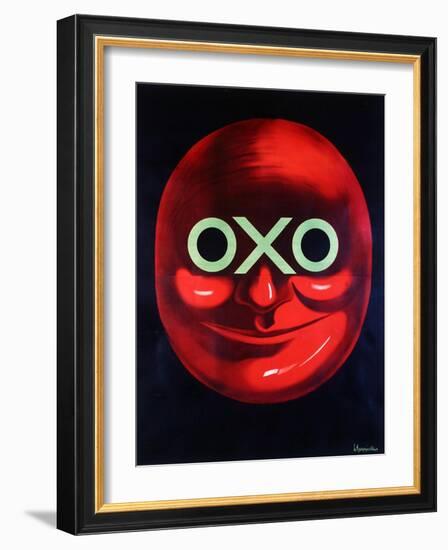 Poster Advertising Oxo, C. 1920-Leonetto Cappiello-Framed Giclee Print