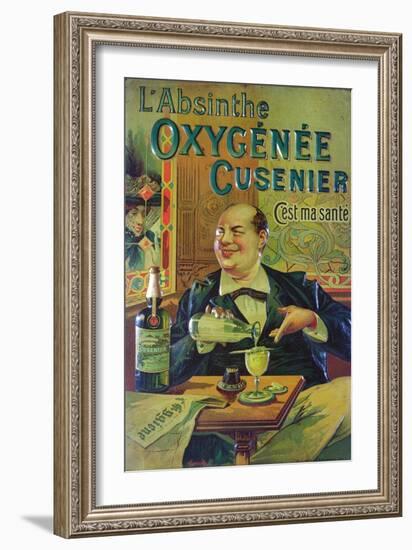 Poster Advertising 'Oxygenee Cusenier Absinthe'-Francisco Tamagno-Framed Giclee Print