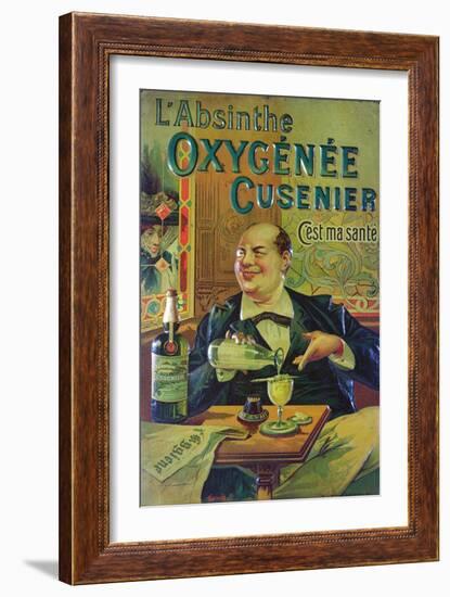 Poster Advertising 'Oxygenee Cusenier Absinthe'-Francisco Tamagno-Framed Giclee Print