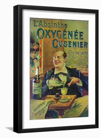 Poster Advertising 'Oxygenee Cusenier Absinthe'-Francisco Tamagno-Framed Giclee Print