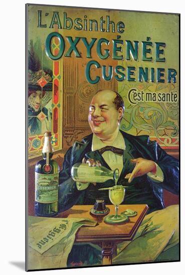 Poster Advertising 'Oxygenee Cusenier Absinthe'-Francisco Tamagno-Mounted Giclee Print