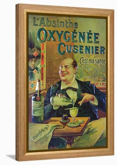 Poster Advertising 'Oxygenee Cusenier Absinthe'-Francisco Tamagno-Framed Premier Image Canvas