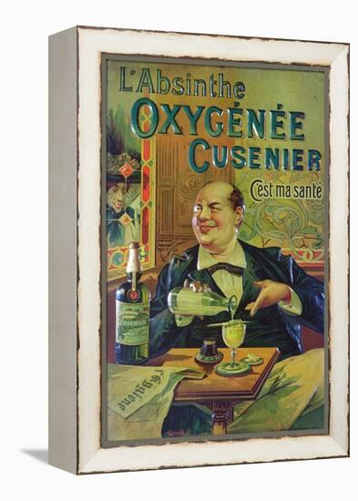 Poster Advertising 'Oxygenee Cusenier Absinthe'-Francisco Tamagno-Framed Premier Image Canvas