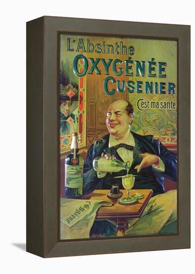 Poster Advertising 'Oxygenee Cusenier Absinthe'-Francisco Tamagno-Framed Premier Image Canvas