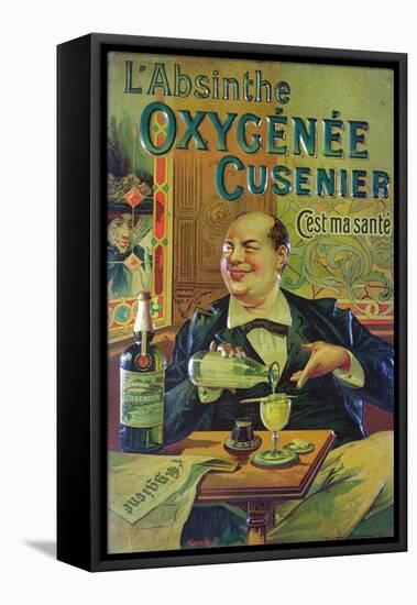 Poster Advertising 'Oxygenee Cusenier Absinthe'-Francisco Tamagno-Framed Premier Image Canvas