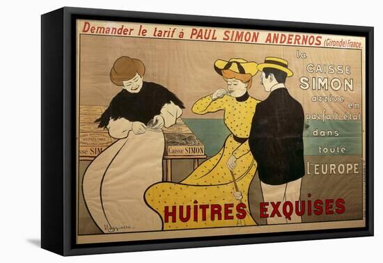 Poster Advertising Oyster Sale, 1901-Leonetto Cappiello-Framed Premier Image Canvas