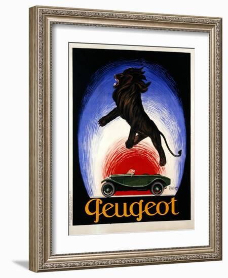 Poster Advertising Peugeot, 1925-Leonetto Cappiello-Framed Giclee Print