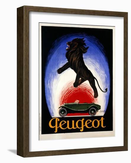 Poster Advertising Peugeot, 1925-Leonetto Cappiello-Framed Giclee Print