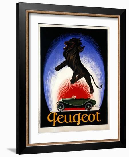 Poster Advertising Peugeot, 1925-Leonetto Cappiello-Framed Giclee Print