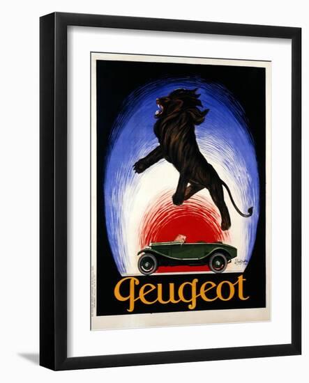 Poster Advertising Peugeot, 1925-Leonetto Cappiello-Framed Giclee Print